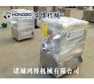 绞肉机打包已完成等物流来拉货发往河北