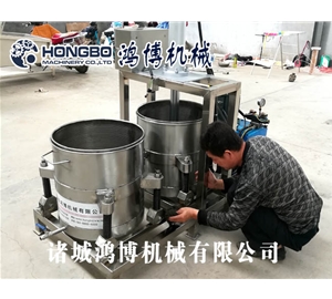 诸城水果液压压榨机
