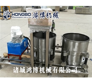 诸城酒渣分离压榨机