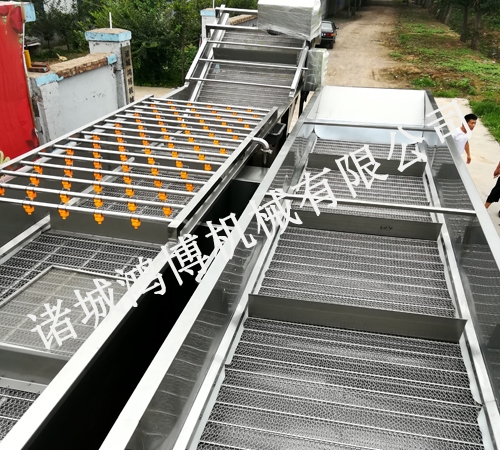 高效率气泡清洗线