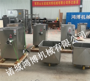 诸城食品厂商用绞肉机